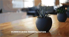 Desktop Screenshot of humbird.com